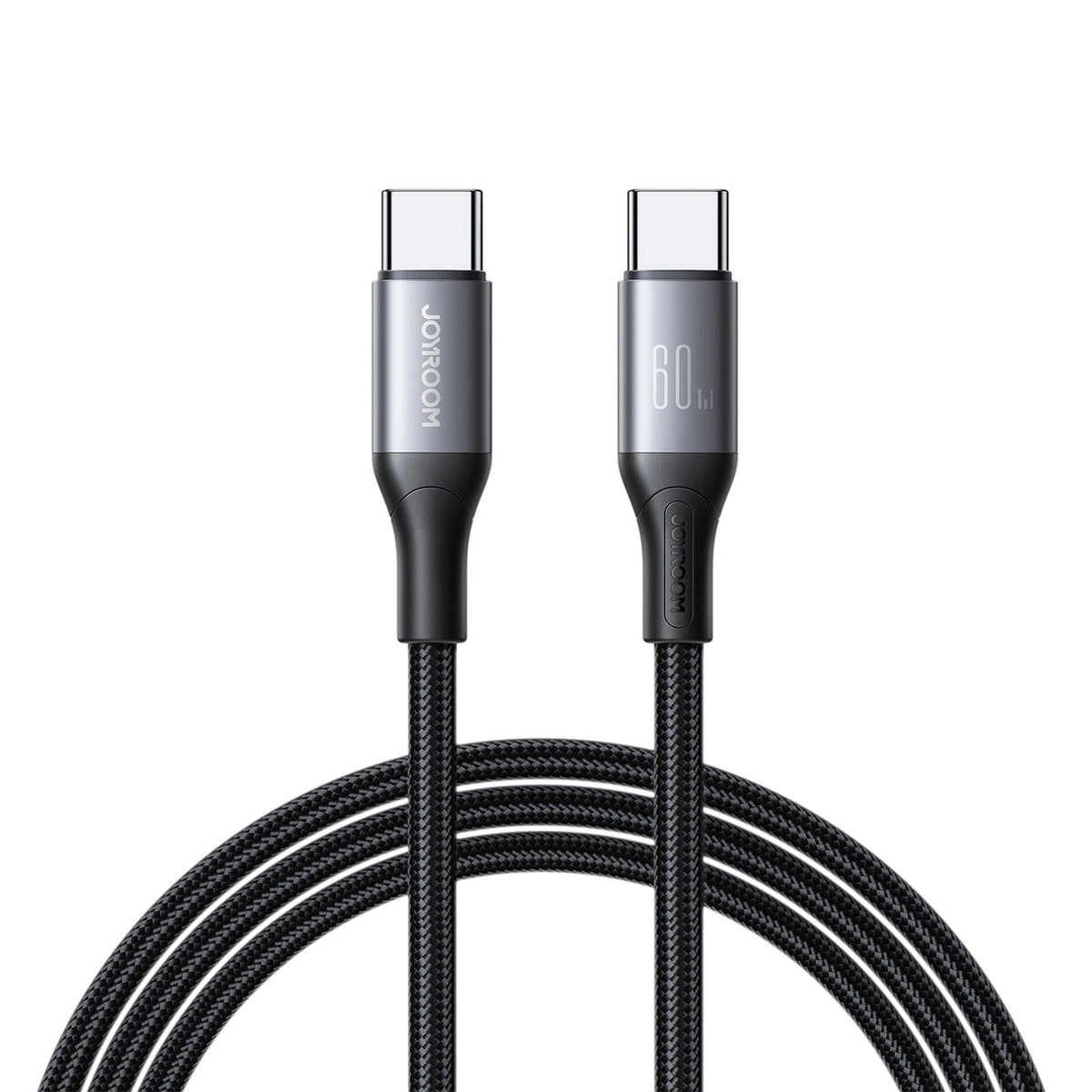 Кабел за данни и зареждане USB-C - USB-C Joyroom S-A28 Flash, 60W, 1m, Черен