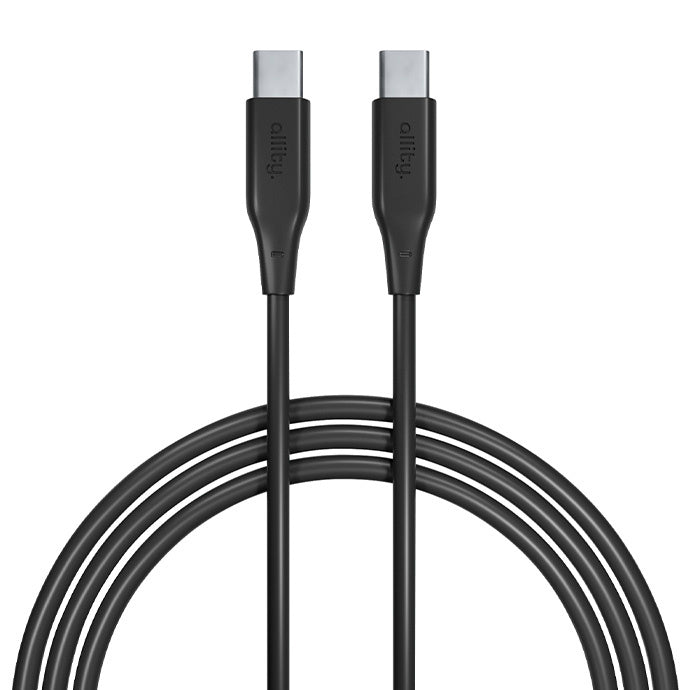 Кабел за данни и зареждане USB-C - USB-C Allity. AUC-02, 100W, 2m, Черен
