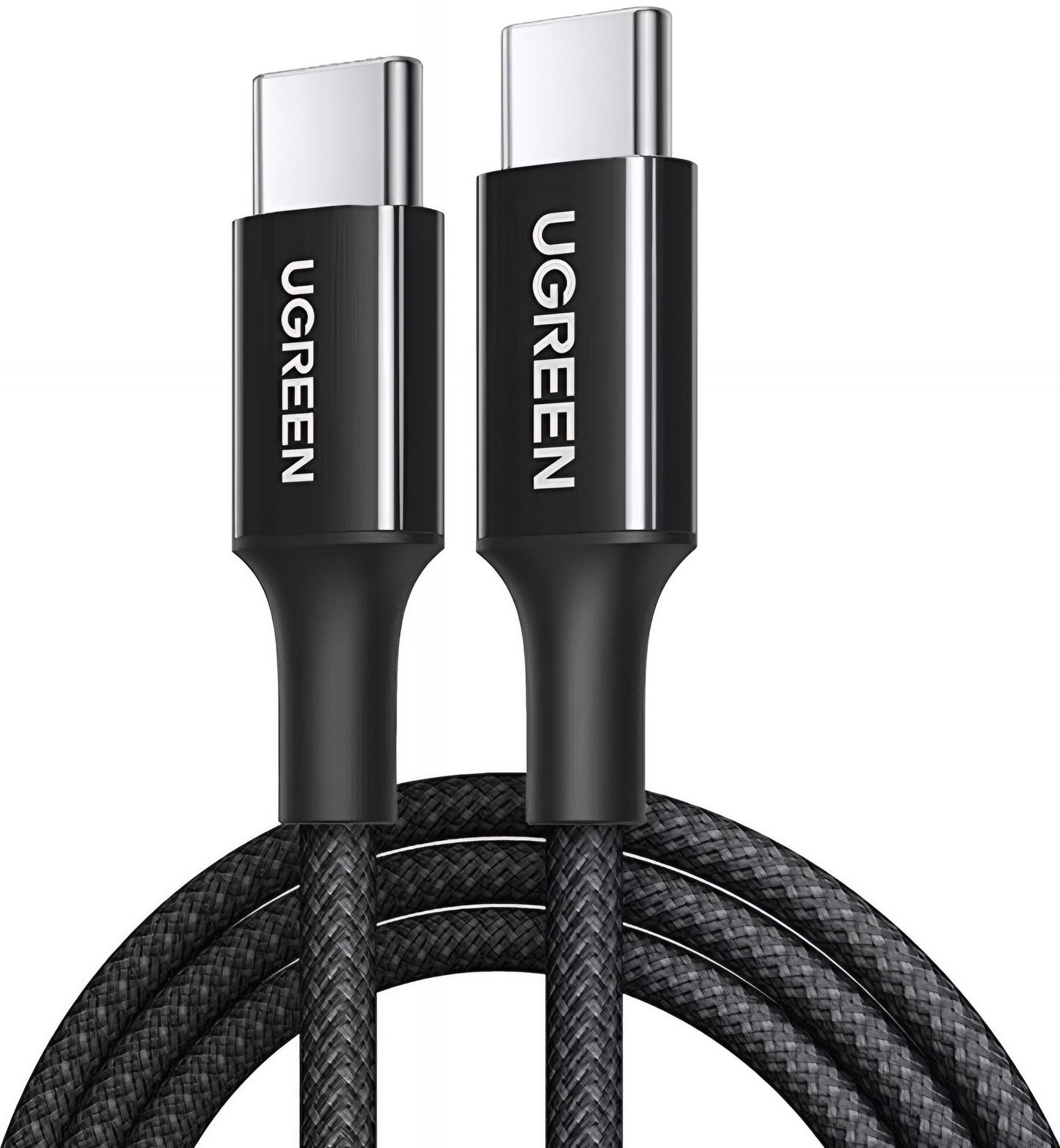 Кабел за данни и зареждане USB-C - USB-C UGREEN L501, 60W, 2m, Черен