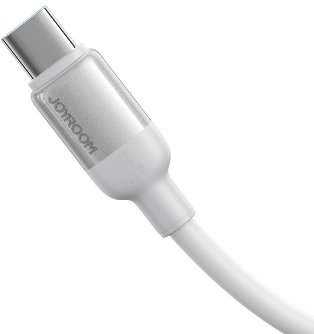 Кабел за данни и зареждане USB-A - USB-C Joyroom S-A62 Lively, 18W, 1.2м, бял