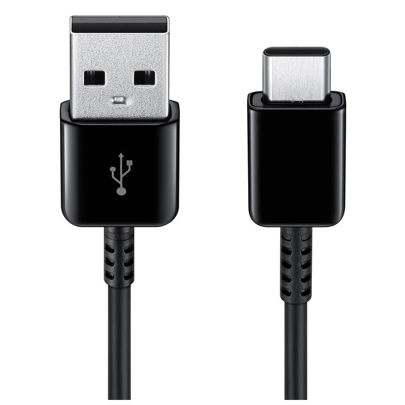 Кабел за данни и зареждане USB-A - USB-C Samsung, 25W, 1.5m, Черен EP-DG930IBEGWW
