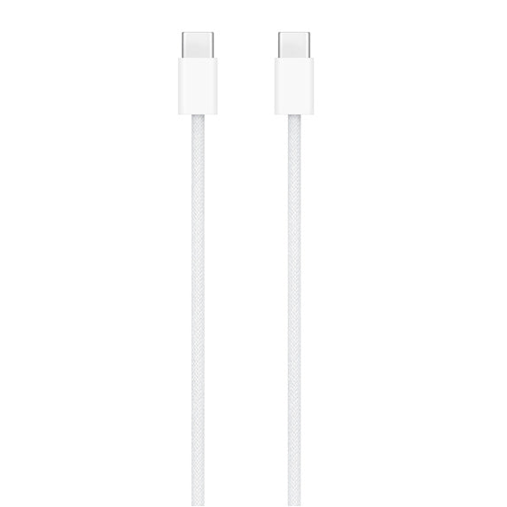 Кабел за данни и зареждане USB-C - USB-C Apple, 96W, 1m, Бял, Swap MQKJ3AM/A