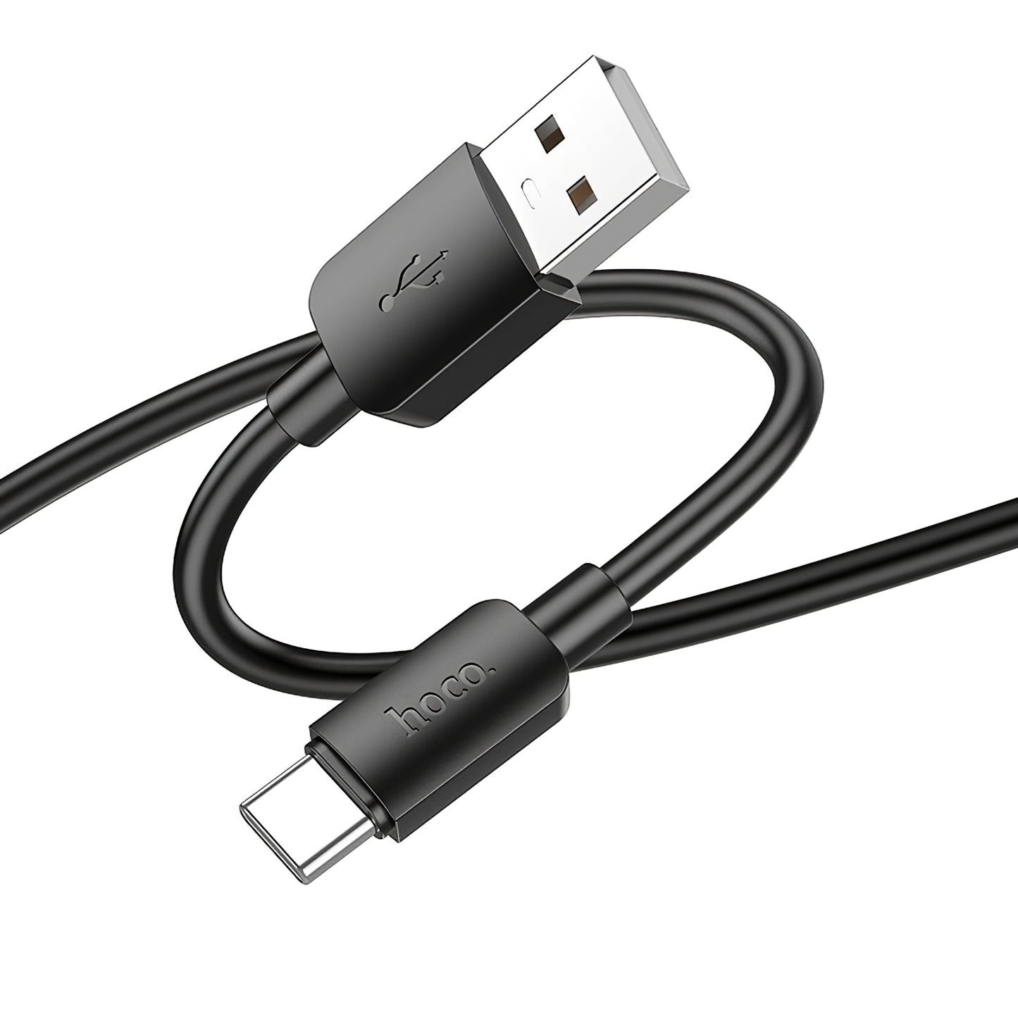Кабел за данни и зареждане USB-A - USB-C HOCO X96, 27W, 1m, Черен