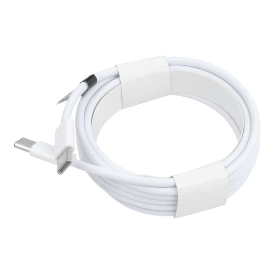 USB-C кабел за данни и зареждане - USB-C OEM USB-C HD26 Box, 30W, 2m, бял