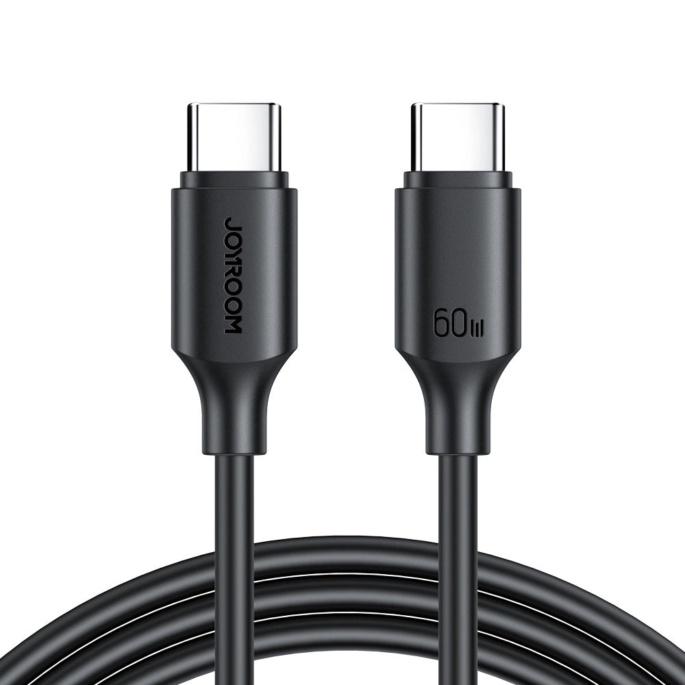 Кабел за данни и зареждане USB-C - USB-C Joyroom S-A9, 60W, 1m, Черен