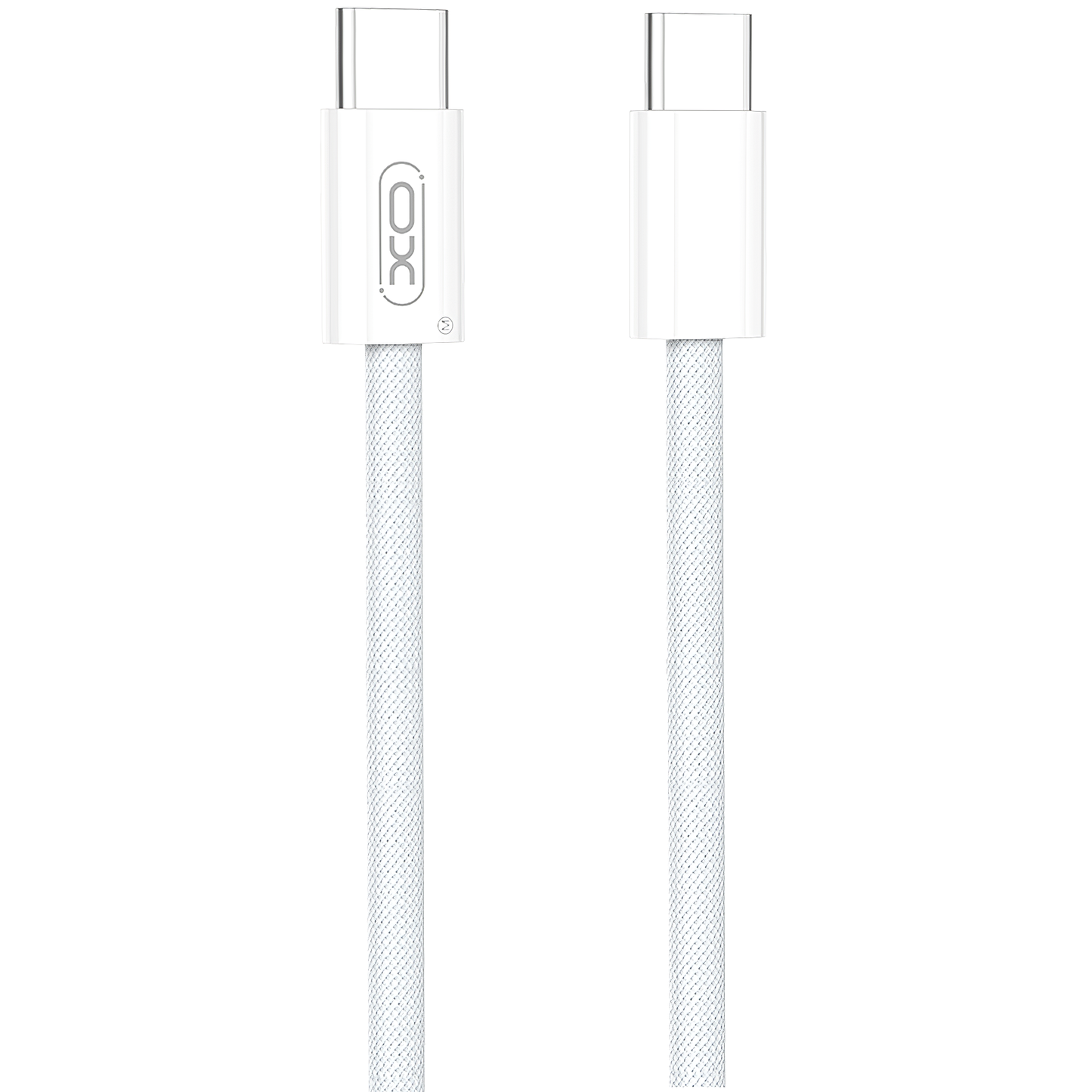Кабел за данни и зареждане USB-C - USB-C XO Design NB-Q260A, 60W, 1m, Бял