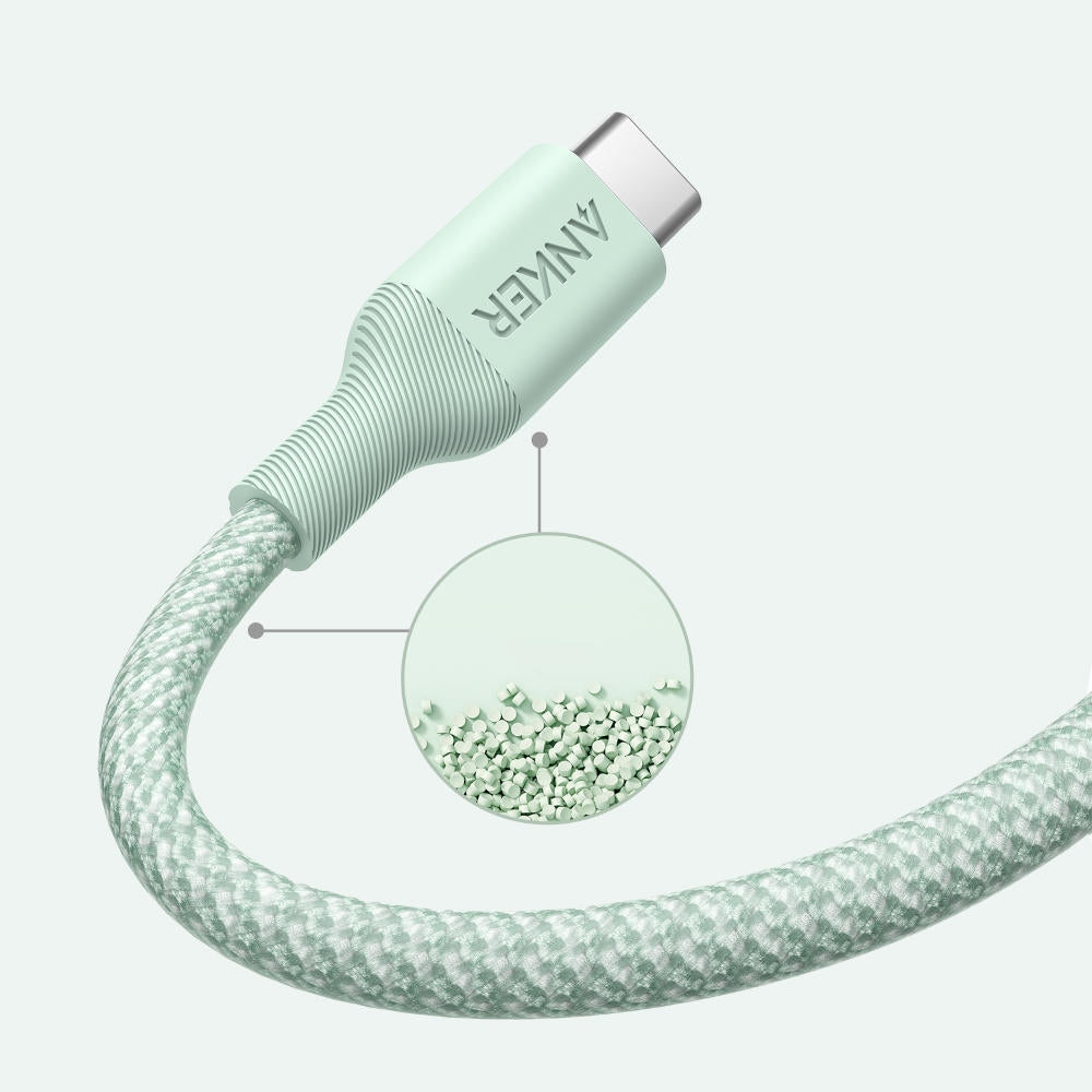USB-C Data and Charging Cable - USB-C Anker 544, 140W, 1.8m, Green A80F6H61