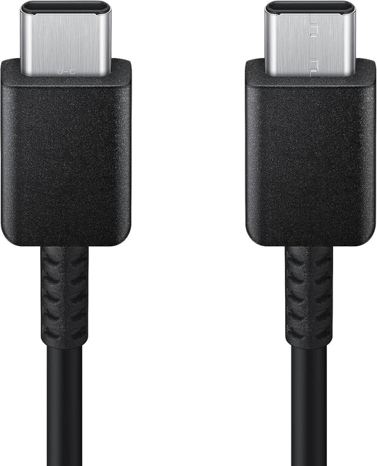 Кабел за данни и зареждане USB-C - USB-C Samsung EP-DN980BBE, 25W, 1m, Черен GH39-02176A