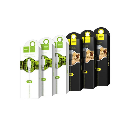 Кабел за данни и зареждане USB-A - USB-C HOCO Flash X20, 18W, 2m, Черен