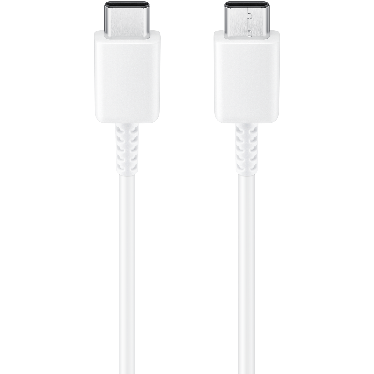 Кабел за данни и зареждане USB-C - USB-C Samsung EP-DW767JWE, 25W, 1.8m, Бял GP-TOU021RFCWW