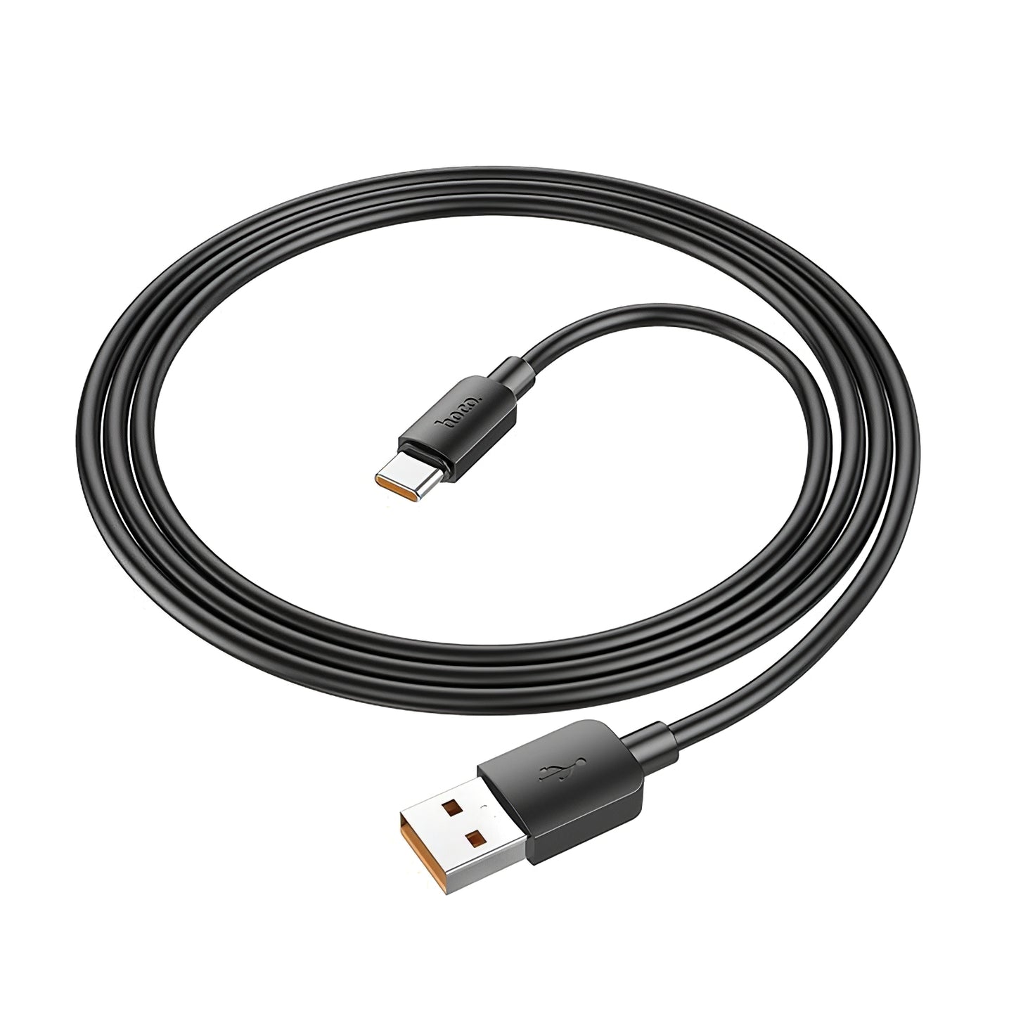 Кабел за данни и зареждане USB-A - USB-C HOCO X96, 100W, 1 м, черен