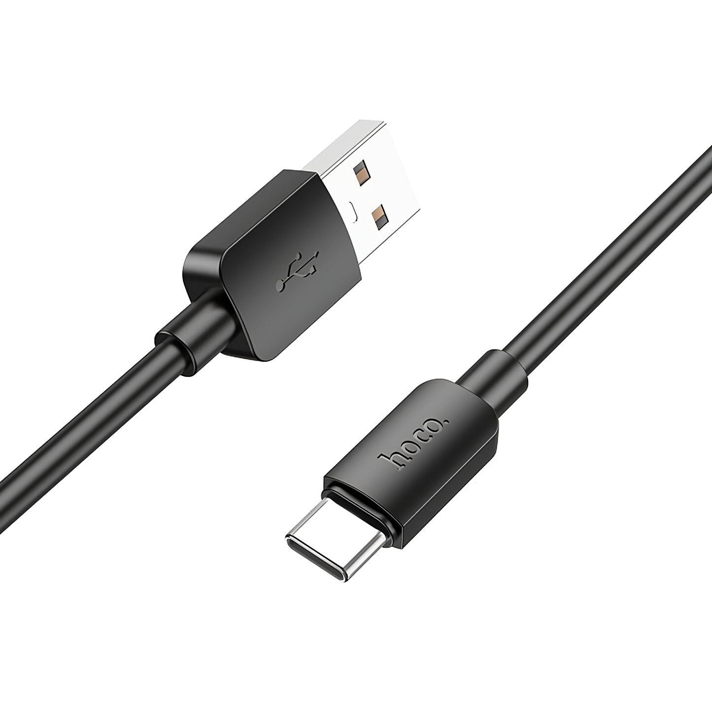 Кабел за данни и зареждане USB-A - USB-C HOCO X96, 27W, 1m, Черен
