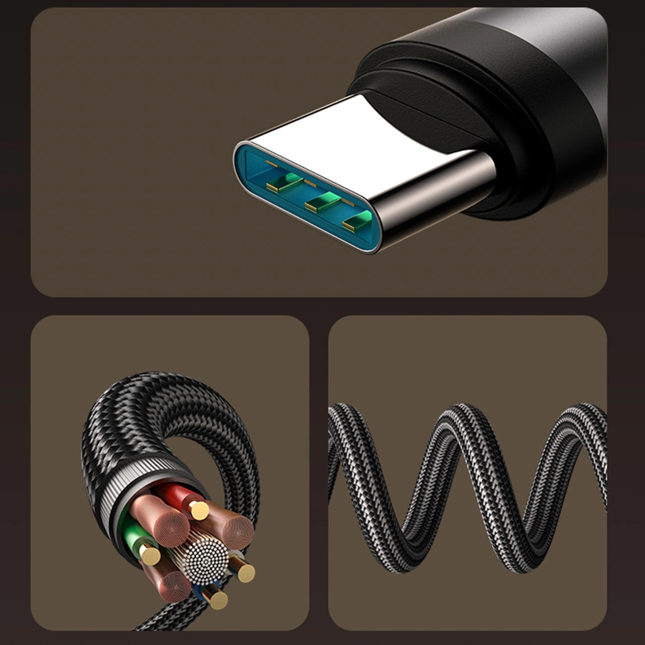 Кабел за данни и зареждане USB-C - USB-C Joyroom S-A56 EnjoyX Angled, 60W, 1.2m, Черен