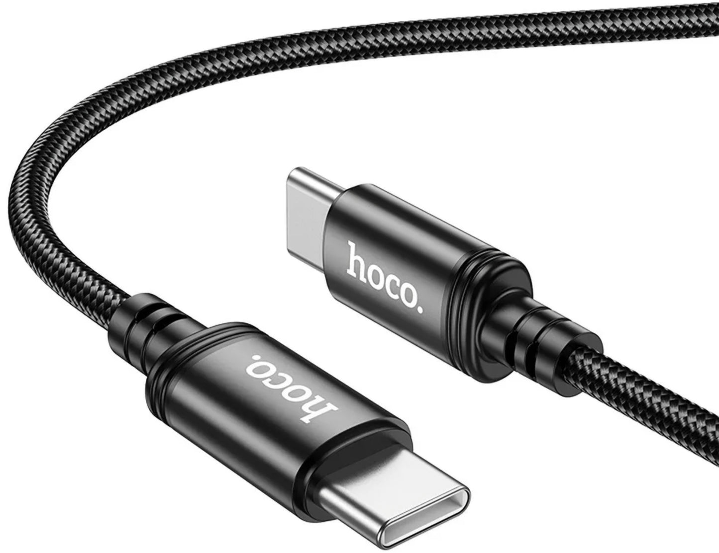 Кабел за данни и зареждане USB-C - USB-C HOCO X91, 60W, 3m, Черен