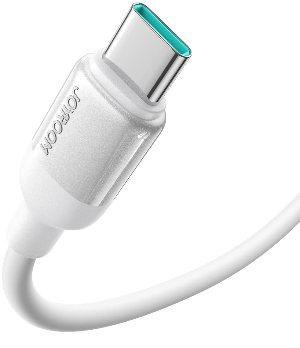 Кабел за данни и зареждане USB-A - USB-C Joyroom S-A62 Lively, 18W, 1.2м, бял