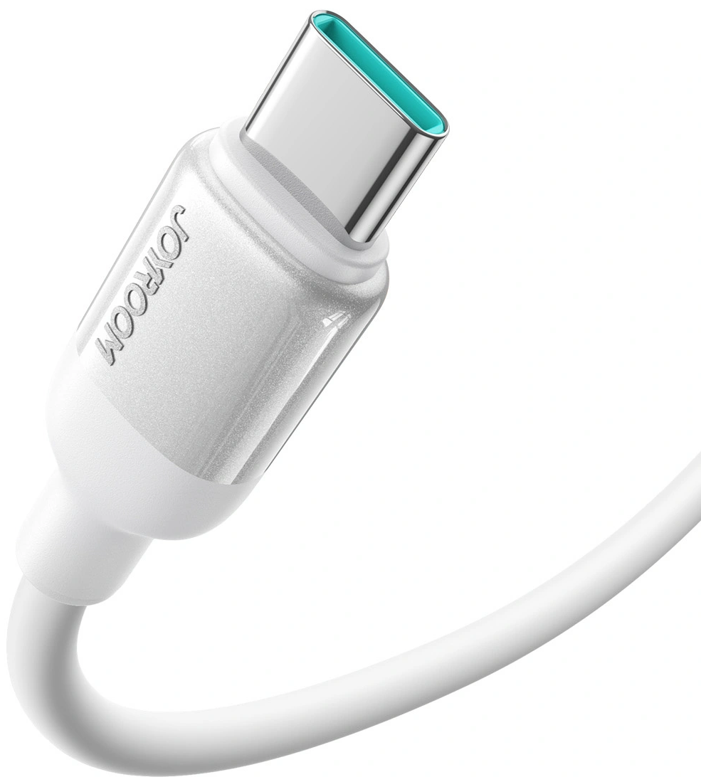 Кабел за данни и зареждане USB-C - USB-C Joyroom S-A62 Lively, 60W, 1.2м, бял