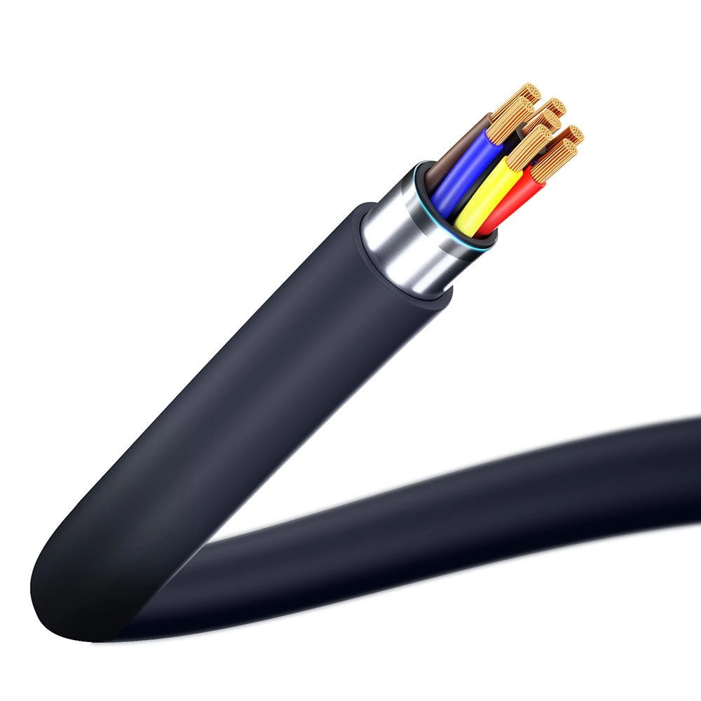 Кабел за данни и зареждане USB-C - USB-C 3MK Hyper, 100W, 1.2m, Черен