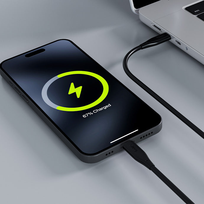 Кабел за данни и зареждане USB-C - USB-C Allity. AUC-02, 100W, 2m, Черен