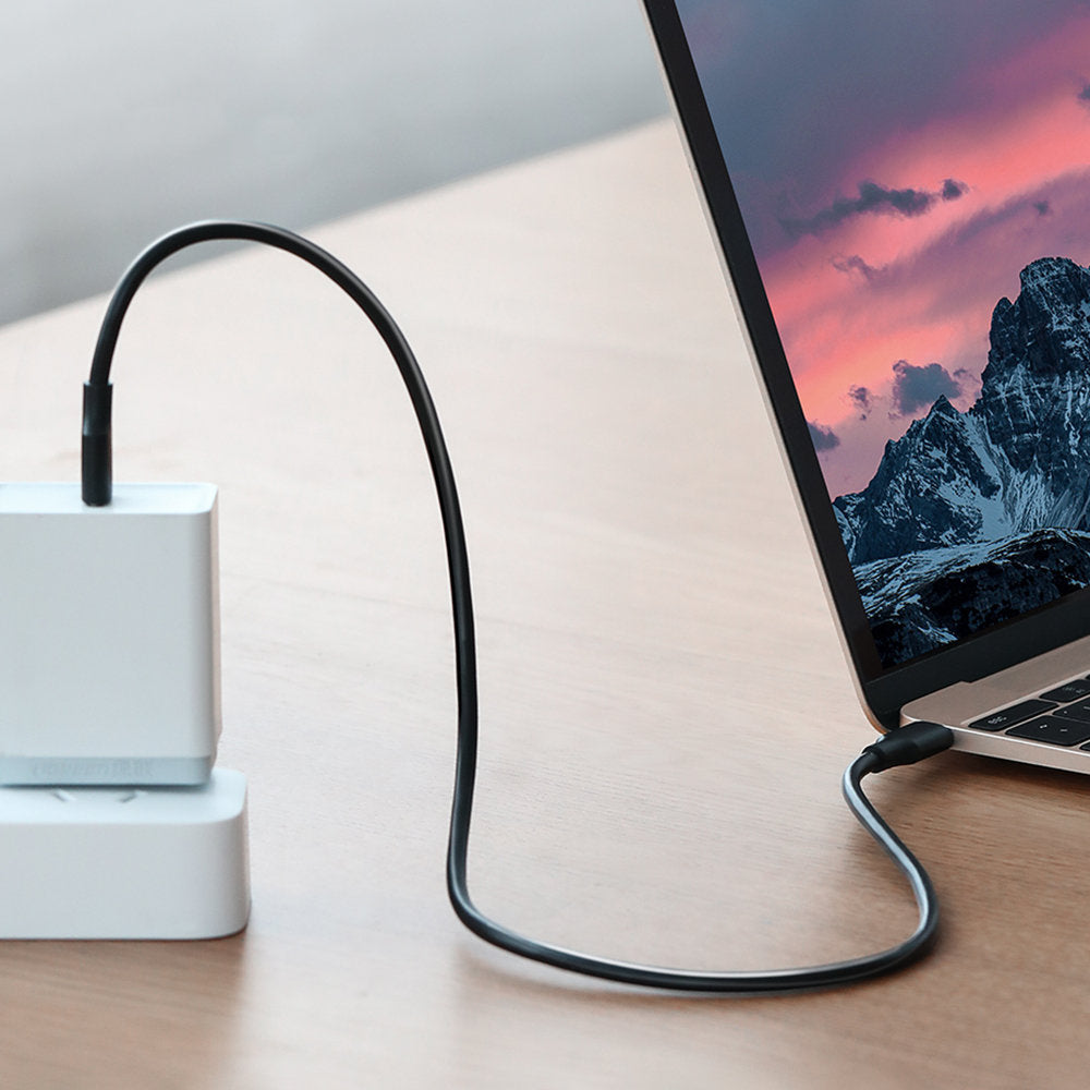 Кабел за данни и зареждане USB-C - USB-C UGREEN US286, 60W, 1m, Черен