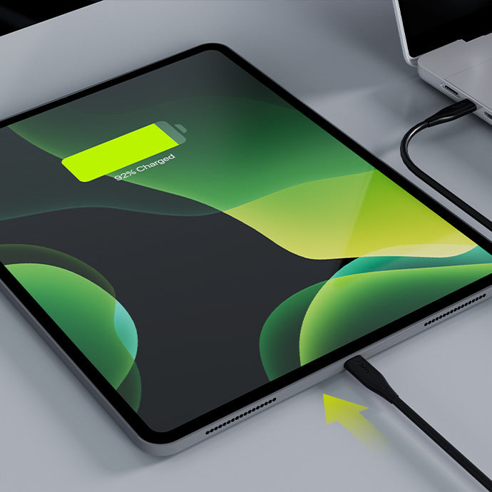 Кабел за данни и зареждане USB-C - USB-C Allity. AUC-02, 100W, 2m, Черен