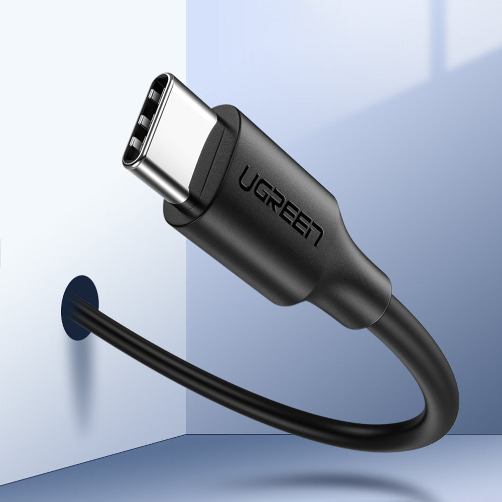 Кабел за данни и зареждане USB-C - USB-C UGREEN US286, 60W, 1m, Черен