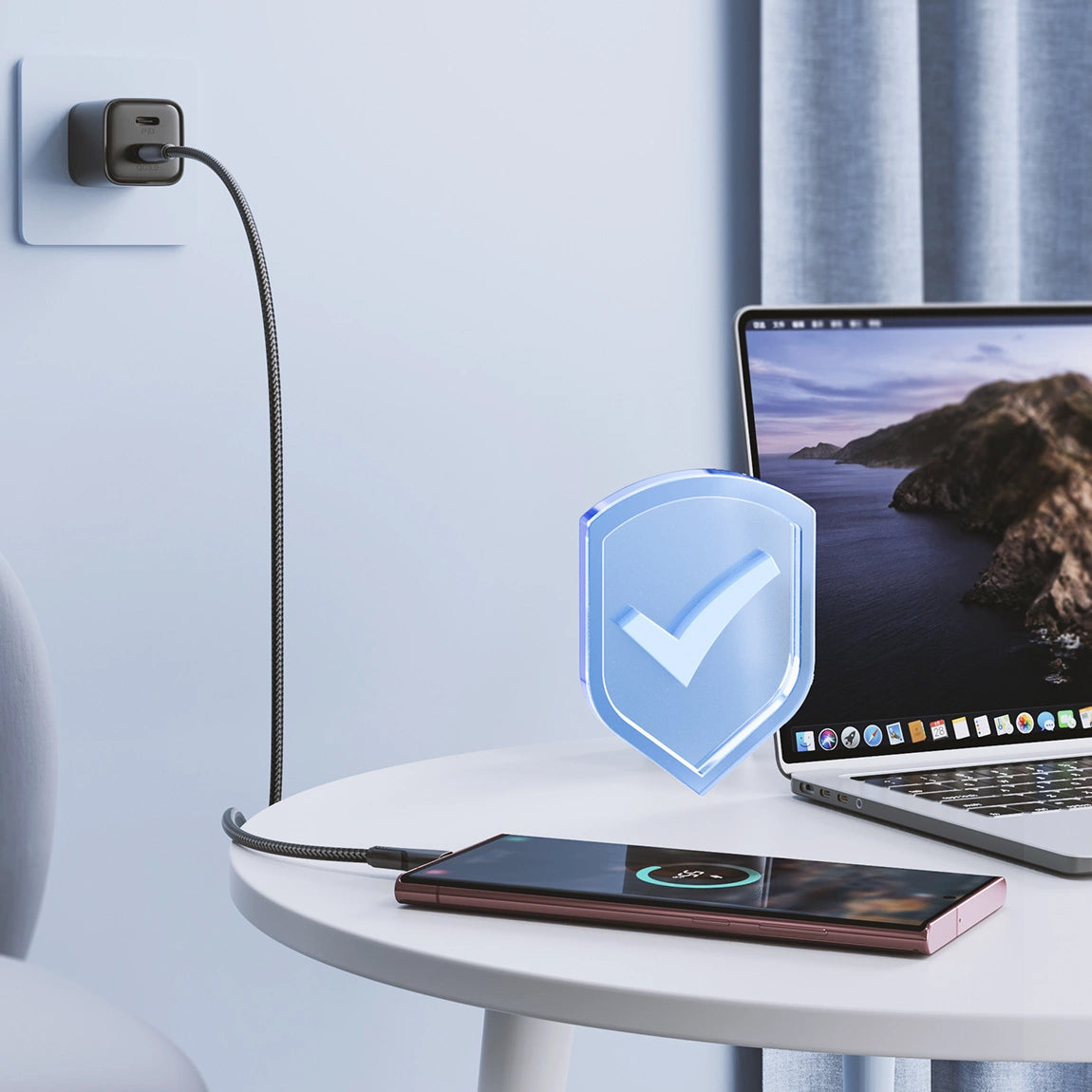 Кабел за данни и зареждане USB-A - USB-C Joyroom S-A11, 18W, 1.2m, Черен