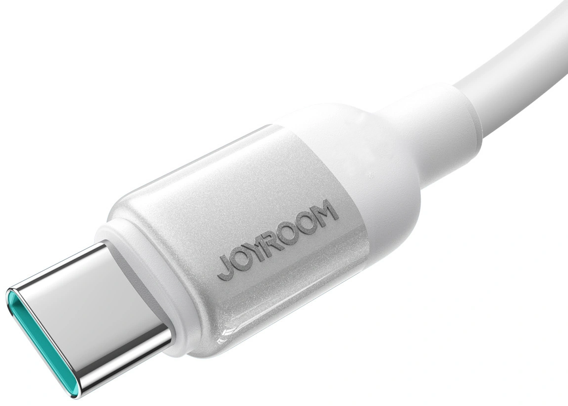 Кабел за данни и зареждане USB-A - USB-C Joyroom S-A62 Lively, 18W, 1.2м, бял
