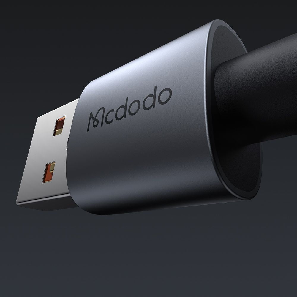 Кабел за данни и зареждане USB-A - Lightning McDodo CA-6910, 18W, 1.2m, Черен