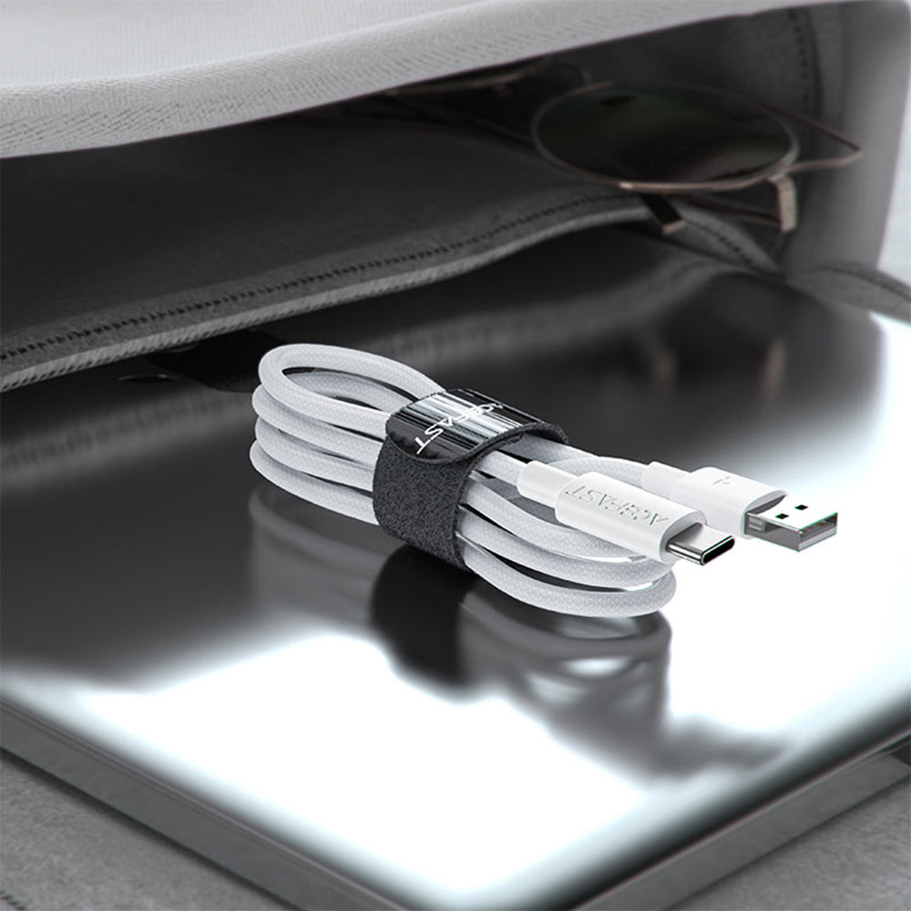 Кабел за данни и зареждане USB-A - USB-C Acefast C18-04, 18W, 1.2m, Бял