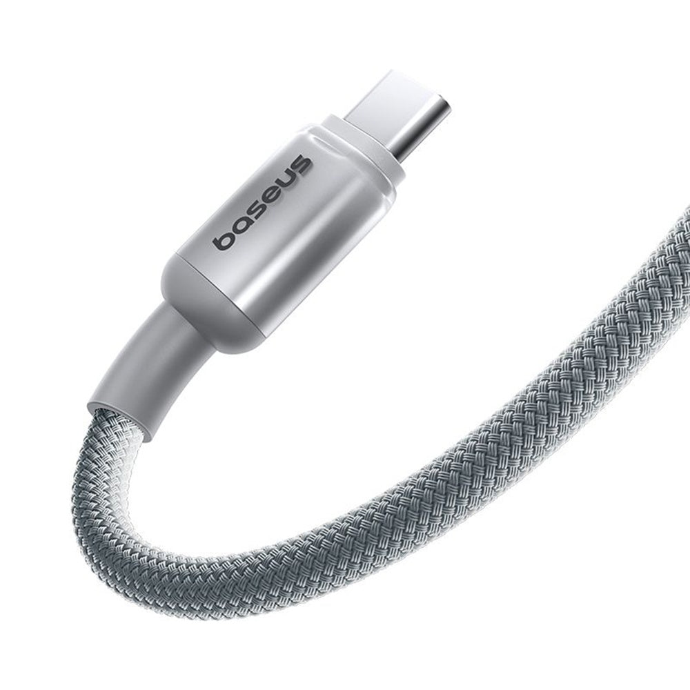 Кабел за данни и зареждане USB-A - USB-C Baseus Discolor, 100W, 1m, Сребрист E0420803