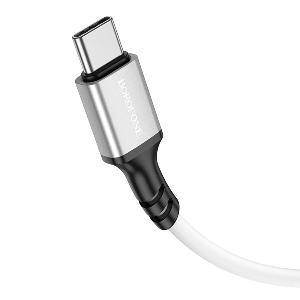 Кабел за данни и зареждане USB-A - USB-C Borofone BX83, 18W, 1m, Черен