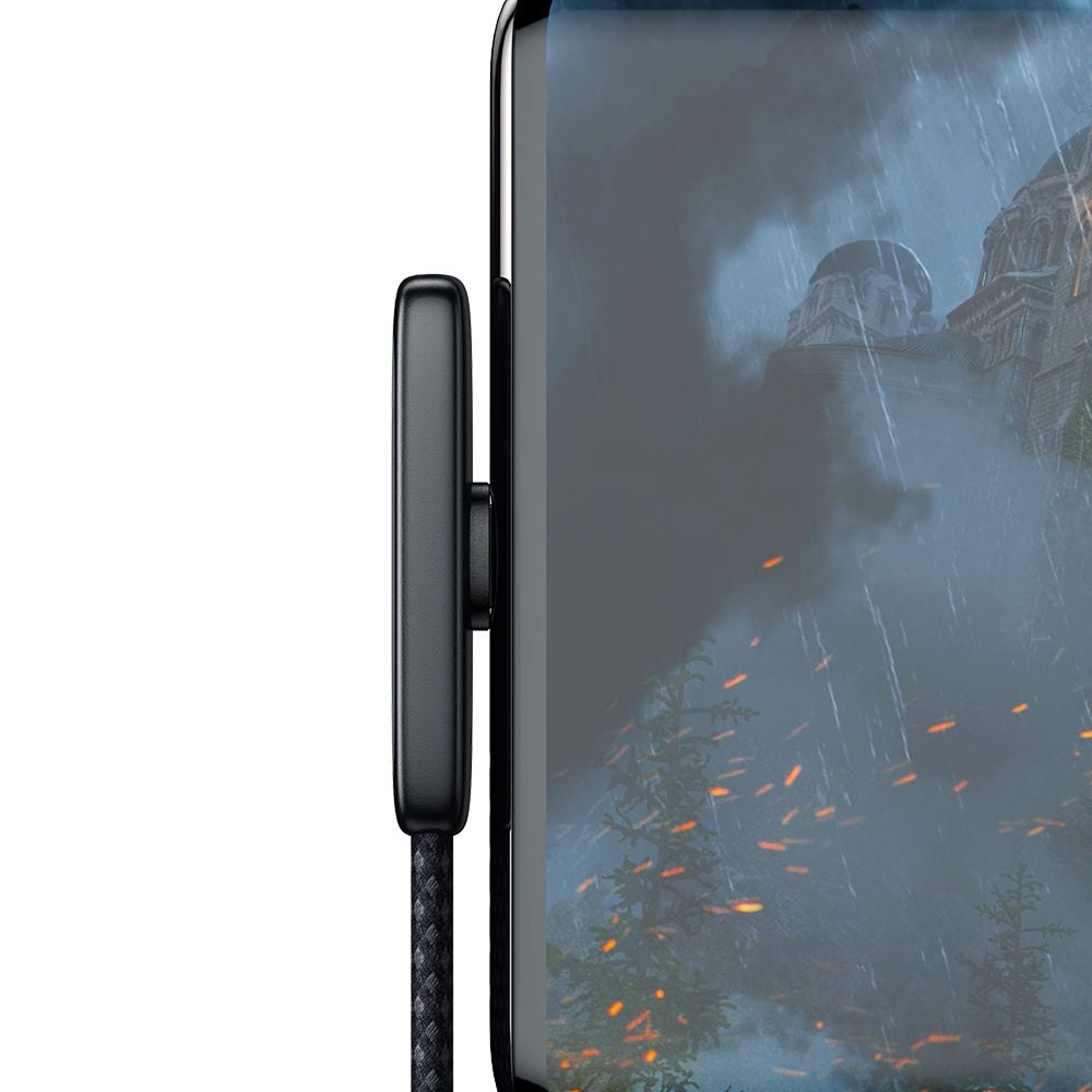 Кабел за данни и зареждане USB-A - USB-C McDodo CA-3340 Angled, 100W, 1.2m, Черен