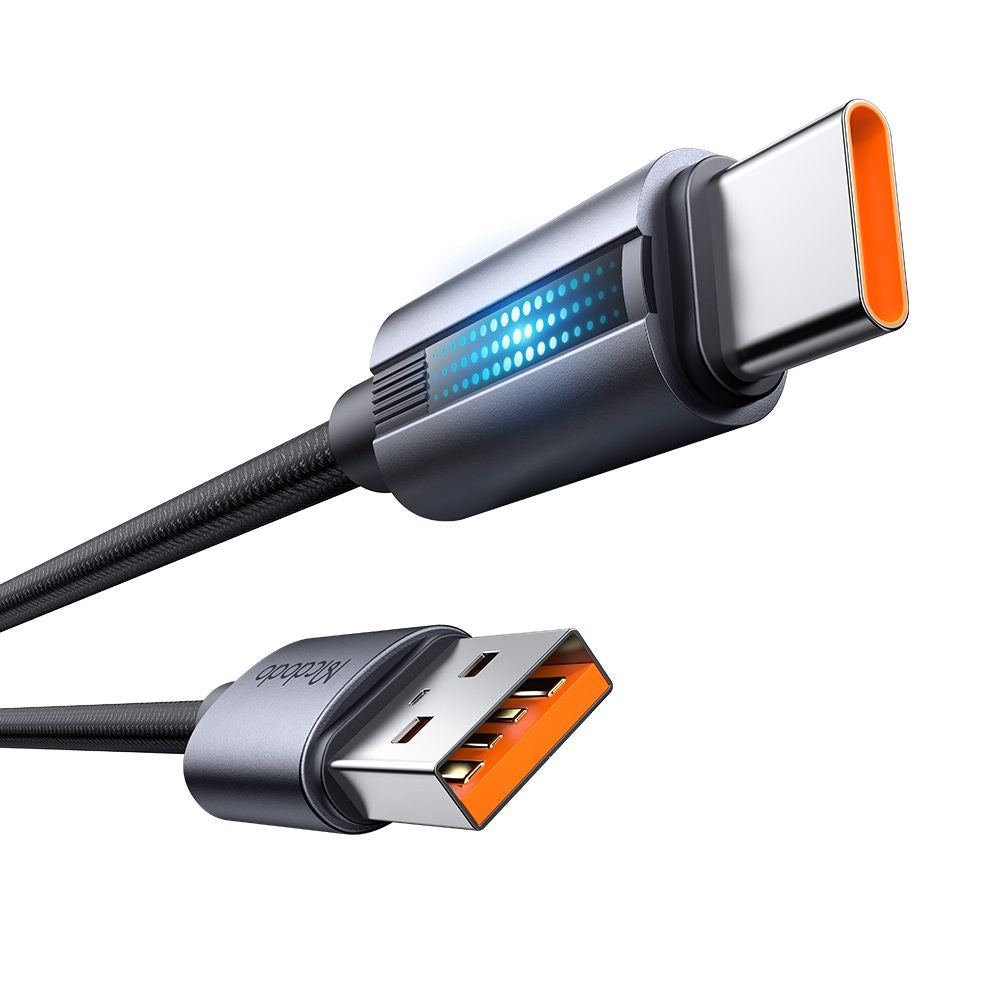 Кабел за данни и зареждане USB-A - USB-C McDodo CA-5180, 100W, 1.2m, Черен