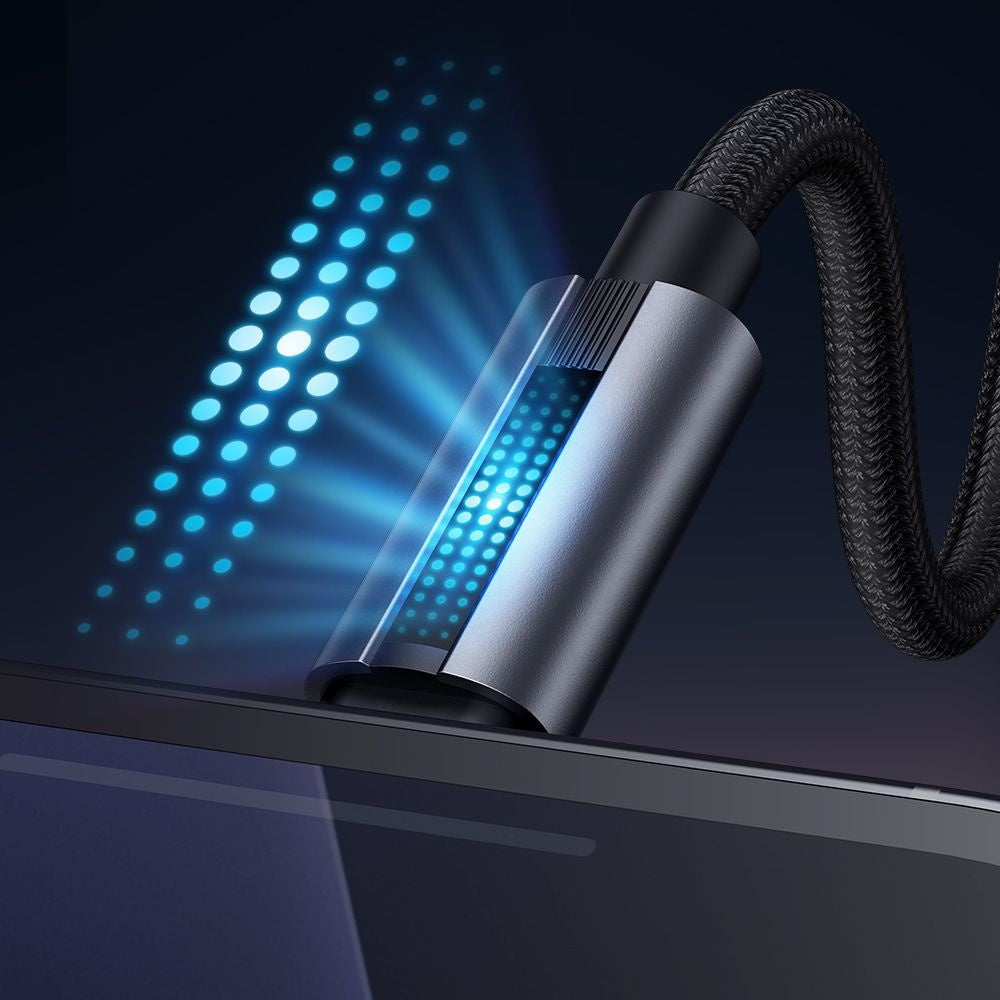 Кабел за данни и зареждане USB-A - USB-C McDodo CA-5180, 100W, 1.2m, Черен