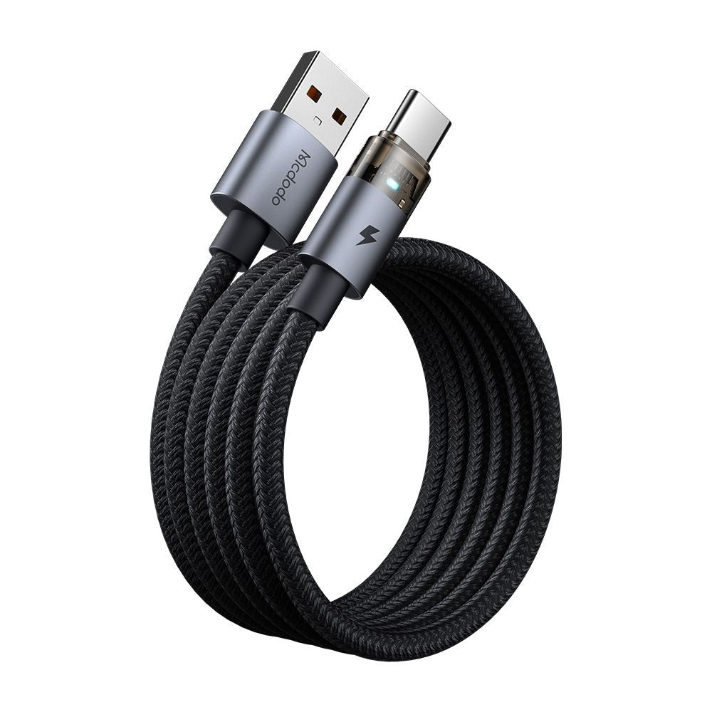 Кабел за данни и зареждане USB-A - USB-C McDodo CA-6890, 66W, 1.2m, Черен