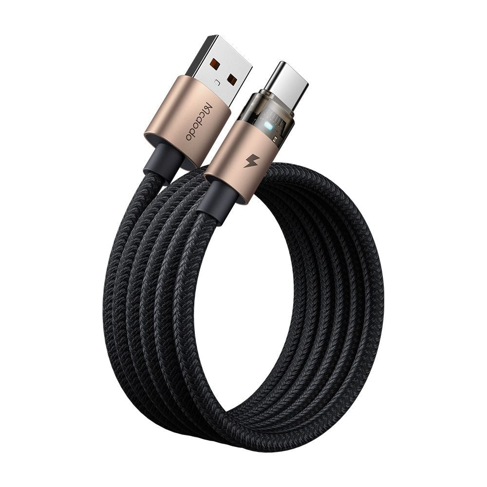 Кабел за данни и зареждане USB-A - USB-C McDodo CA-6891, 66W, 1.2m, Златист