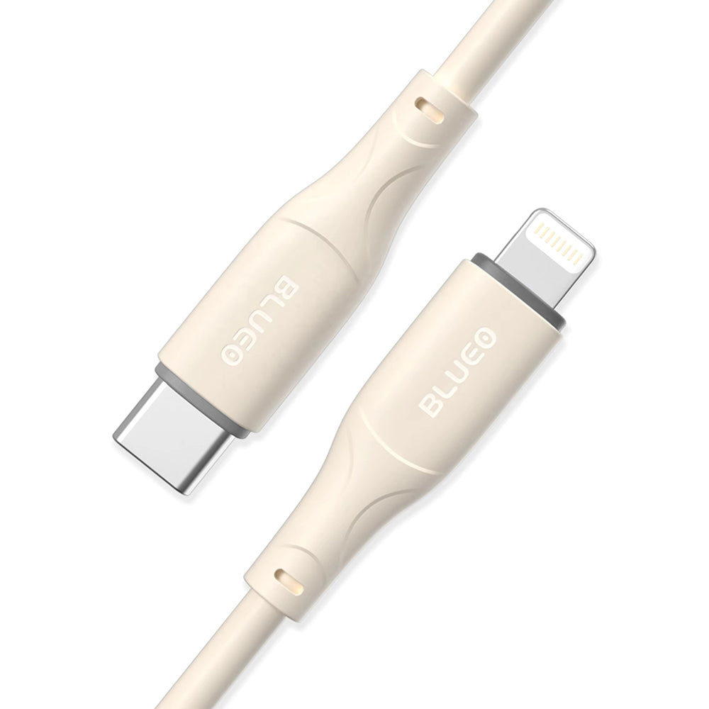 Кабел за данни и зареждане USB-C - Lightning Blueo Ape Legend, 20W, 1.5m, Сив