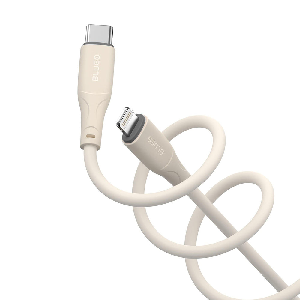 Кабел за данни и зареждане USB-C - Lightning Blueo Ape Legend, 20W, 1.5m, Сив
