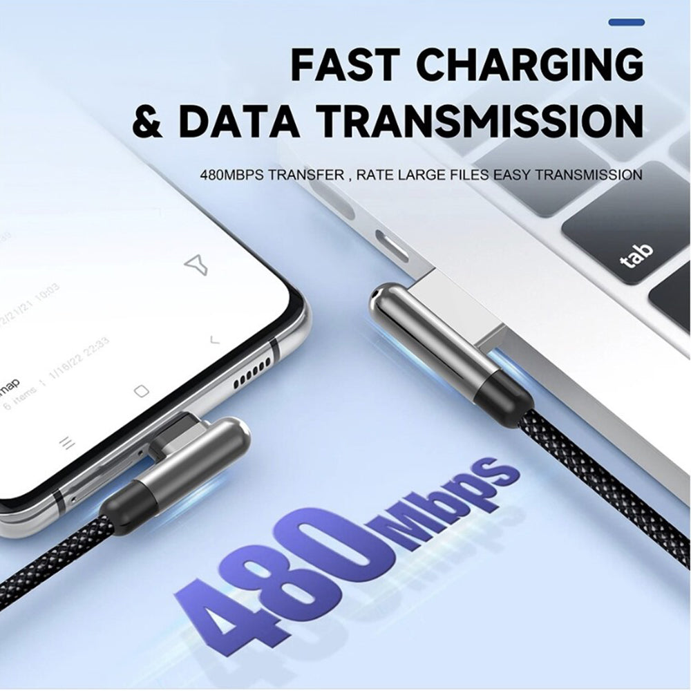 Кабел за данни и зареждане USB-C - Lightning Lito LD13CL, 30W, 1м, Черен