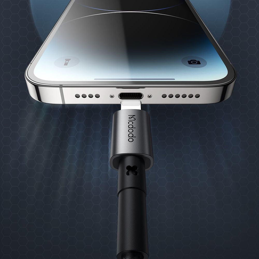 Кабел за данни и зареждане USB-C - Lightning McDodo CA-2850, 36W, 1.2m, Черен