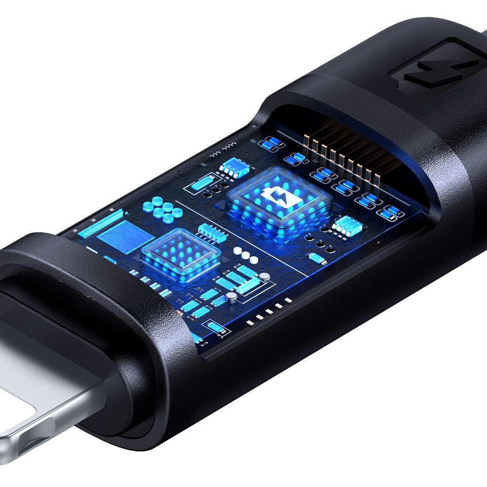 Кабел за данни и зареждане USB-C - Lightning McDodo CA-5210 Bat Display, 36W, 1.2m, Черен
