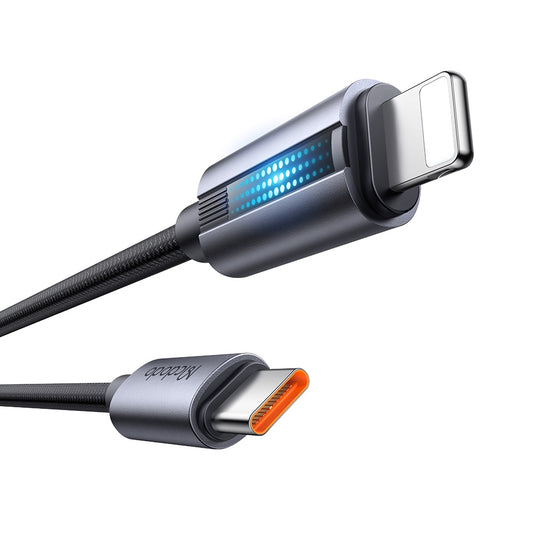 Кабел за данни и зареждане USB-C - Lightning McDodo CA-5710, 36W, 1.2m, Черен