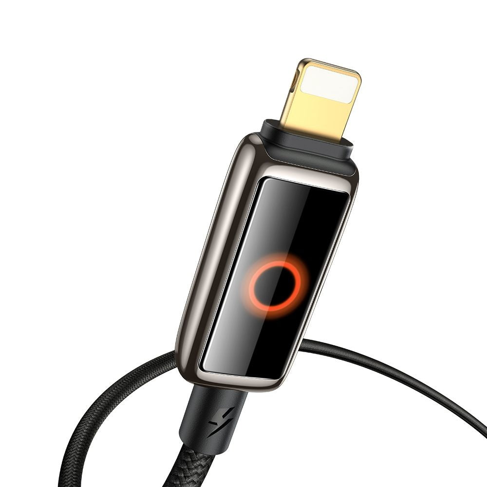 Кабел за данни и зареждане USB-C - Lightning McDodo CA-6670 Auto Power Off, 36W, 1.2m, Черен