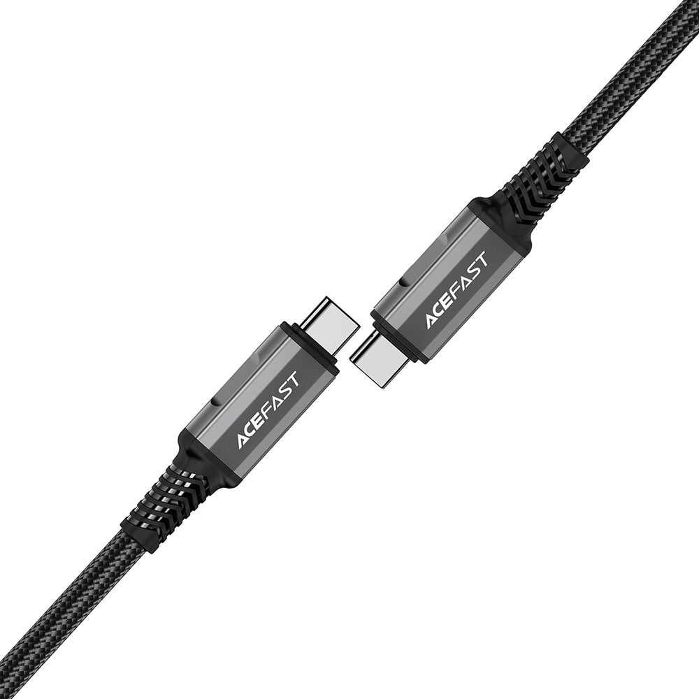 Кабел за данни и зареждане USB-C - USB-C Acefast C1-09, 240W, 1m, Сив