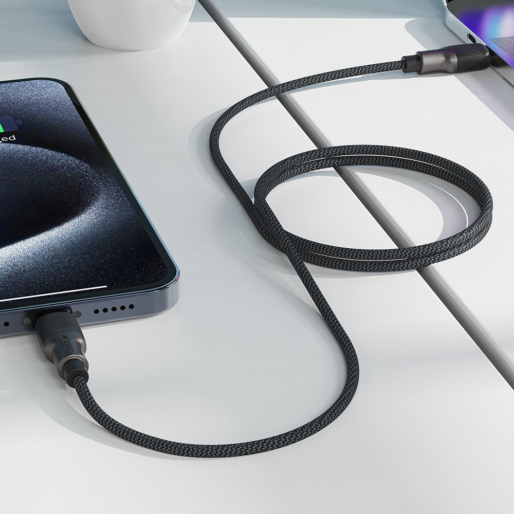 Кабел за данни и зареждане USB-C - USB-C Acefast C10-03, 60W, 1.2m, Черен