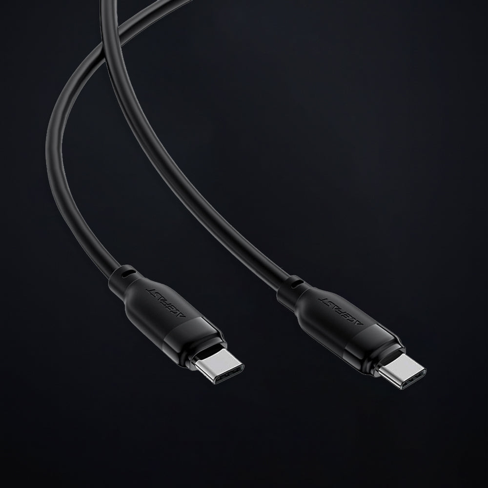 Кабел за данни и зареждане USB-C - USB-C Acefast C16-03, 60W, 1.2m, Черен
