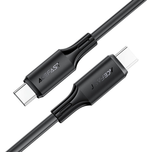 Кабел за данни и зареждане USB-C - USB-C Acefast C17-03, 60W, 1.2m, Черен