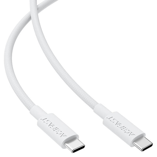Кабел за данни и зареждане USB-C - USB-C Acefast C18-03, 60W, 1.2m, Бял