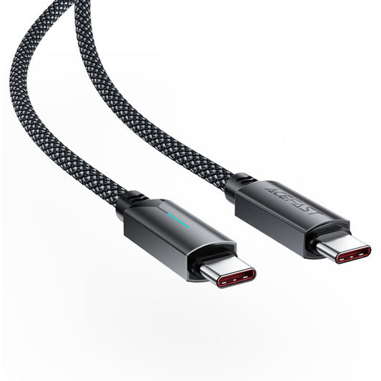 Кабел за данни и зареждане USB-C - USB-C Acefast C19-03, 60W, 1.2m, Черен