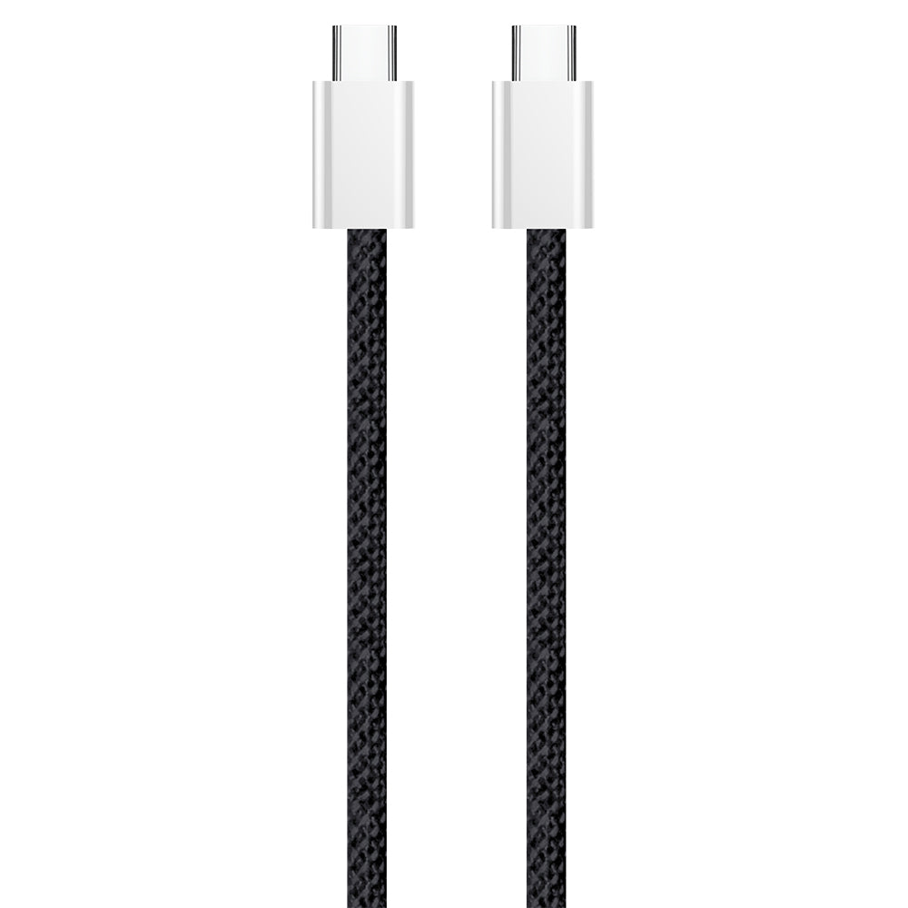 Кабел за данни и зареждане USB-C - USB-C ColorWay CW-CBPDCC061, 60W, 1m, Черен